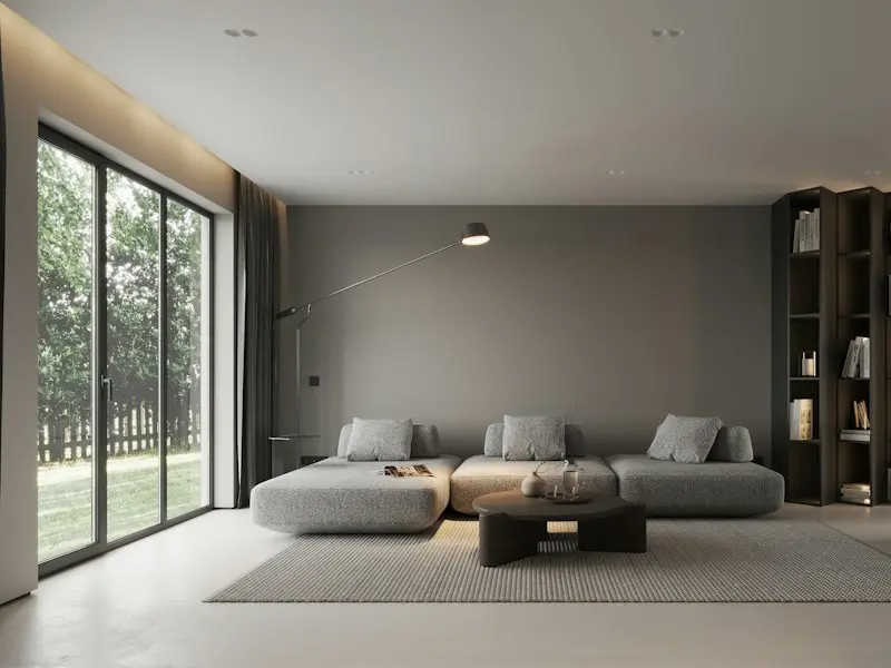 4 BHK contemporary villa on 6.5 cents: photo 2 of 3